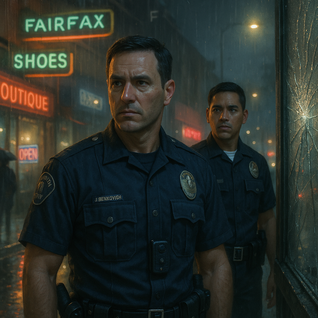 Shadows on Fairfax Avenue