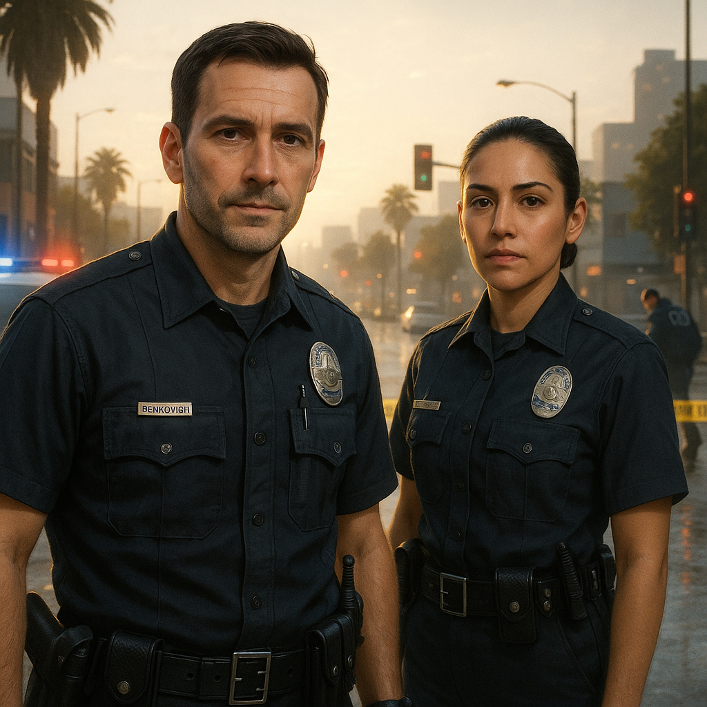 Shadows over Santa Monica Boulevard