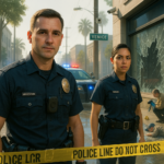 Shattered Reflections on Venice Street