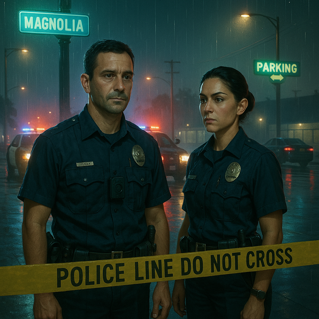 Shadows on Magnolia Boulevard